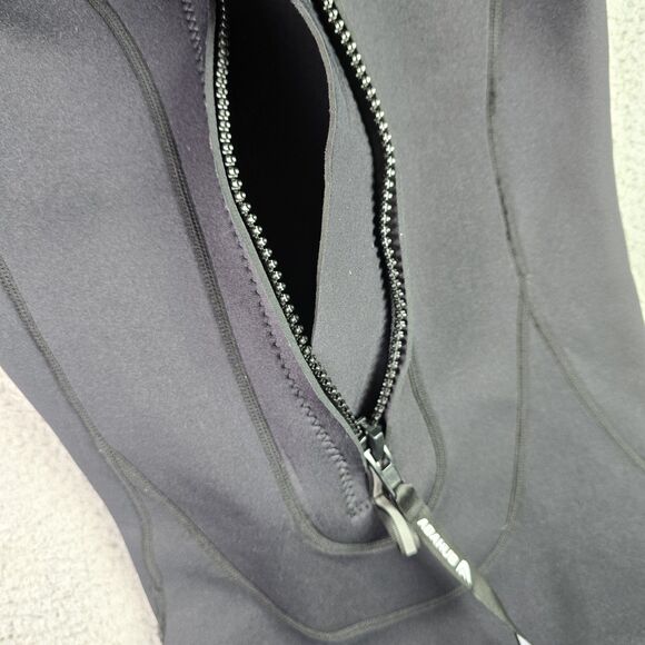 Abahub Shorty Wetsuit XS Black 2mm Neoprene Front Zip Swim Surf Dive Suit - Picture 3 of 16